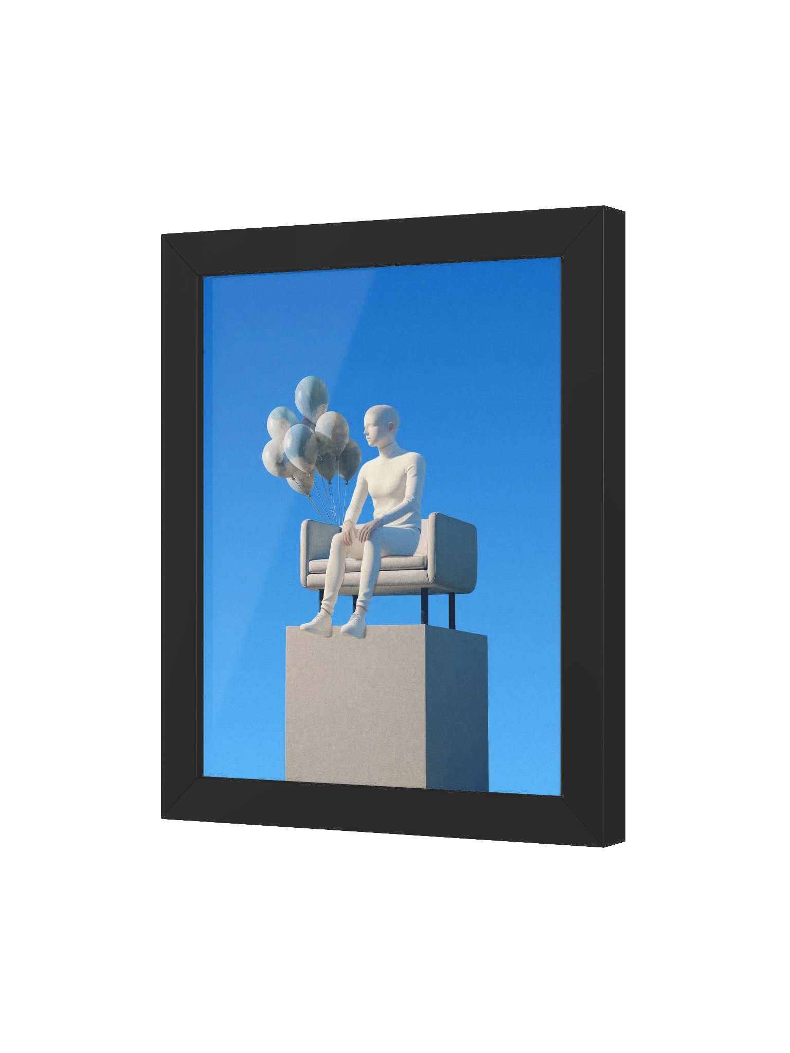 Chilling Vertical Framed High-Quality Matte Poster product image (3)