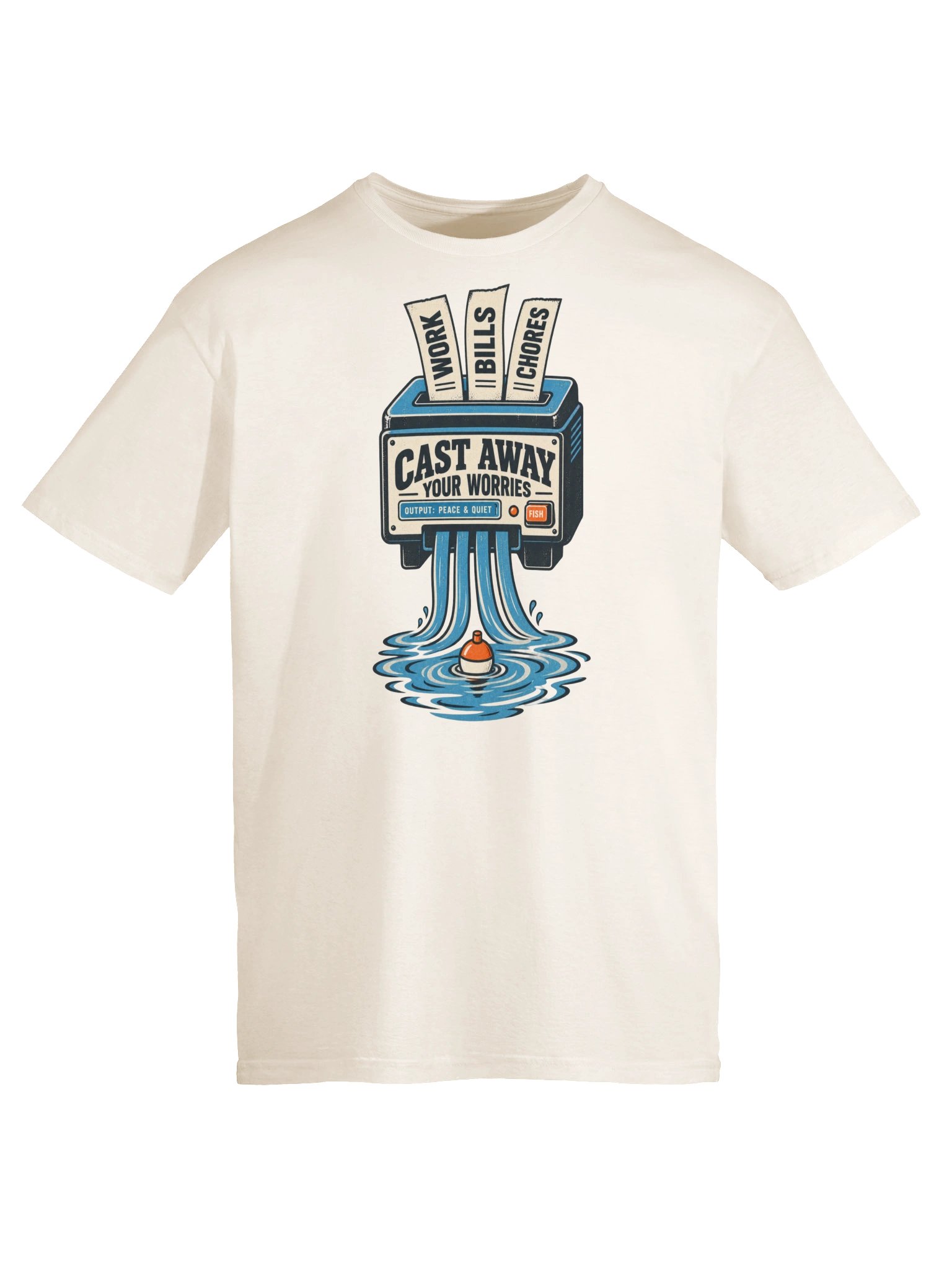 Cast Away Your Worries T-Shirt product image (5)