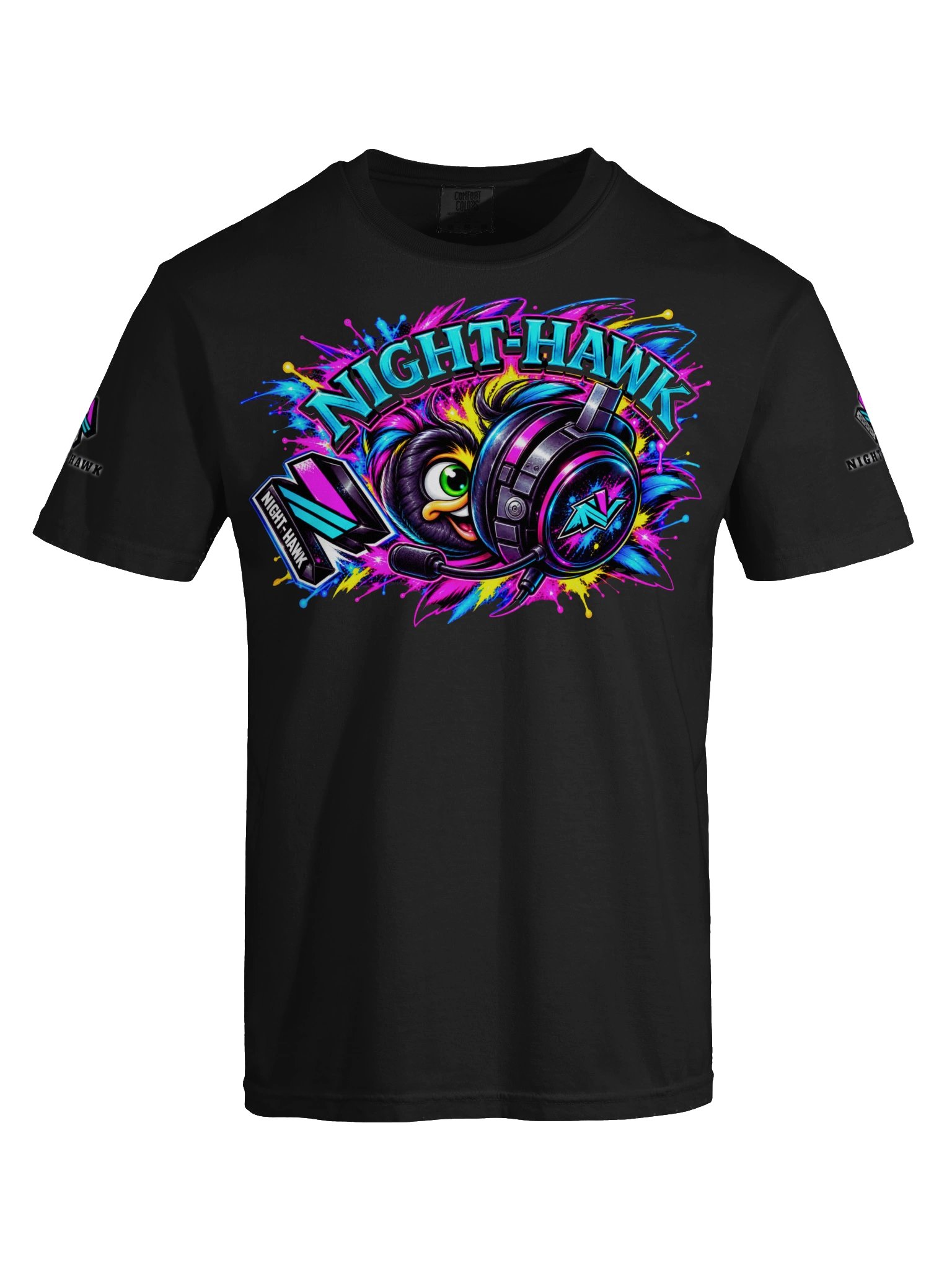 Night-Hawk Gamer Logo Tee product image (5)
