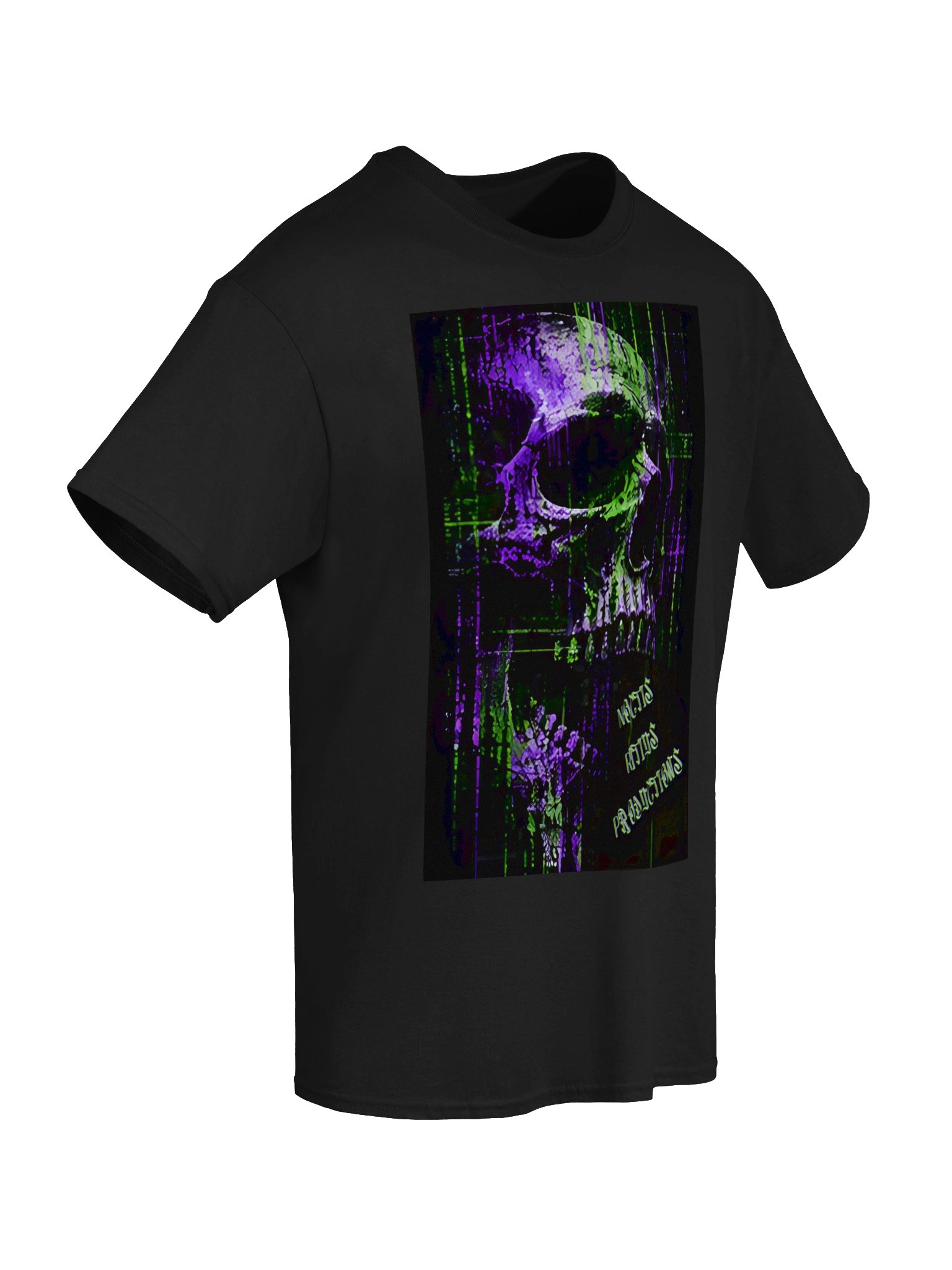 Neon Projection Skull Tee product image (11)