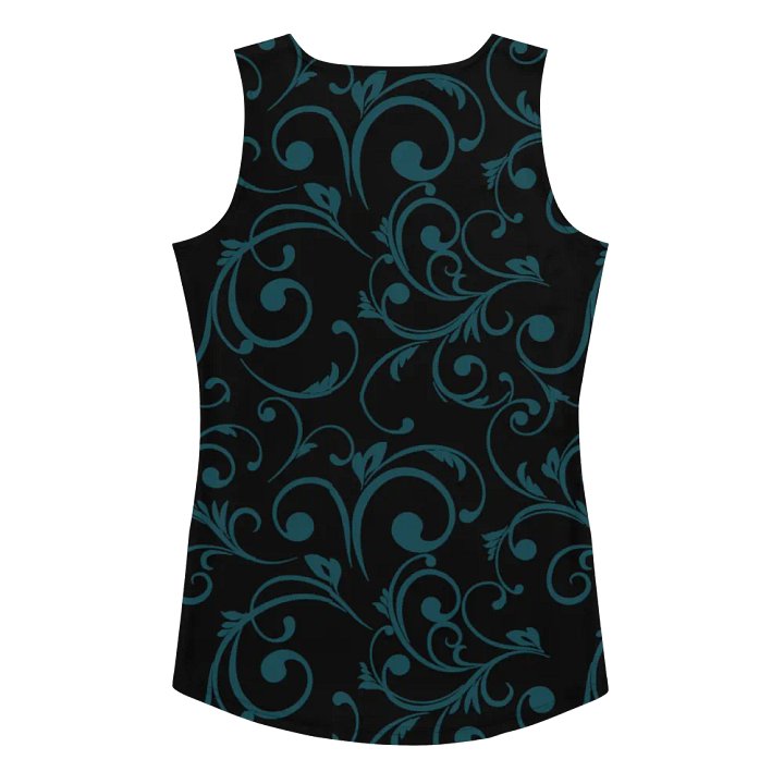 Dark Teal Twirl Top product image (2)