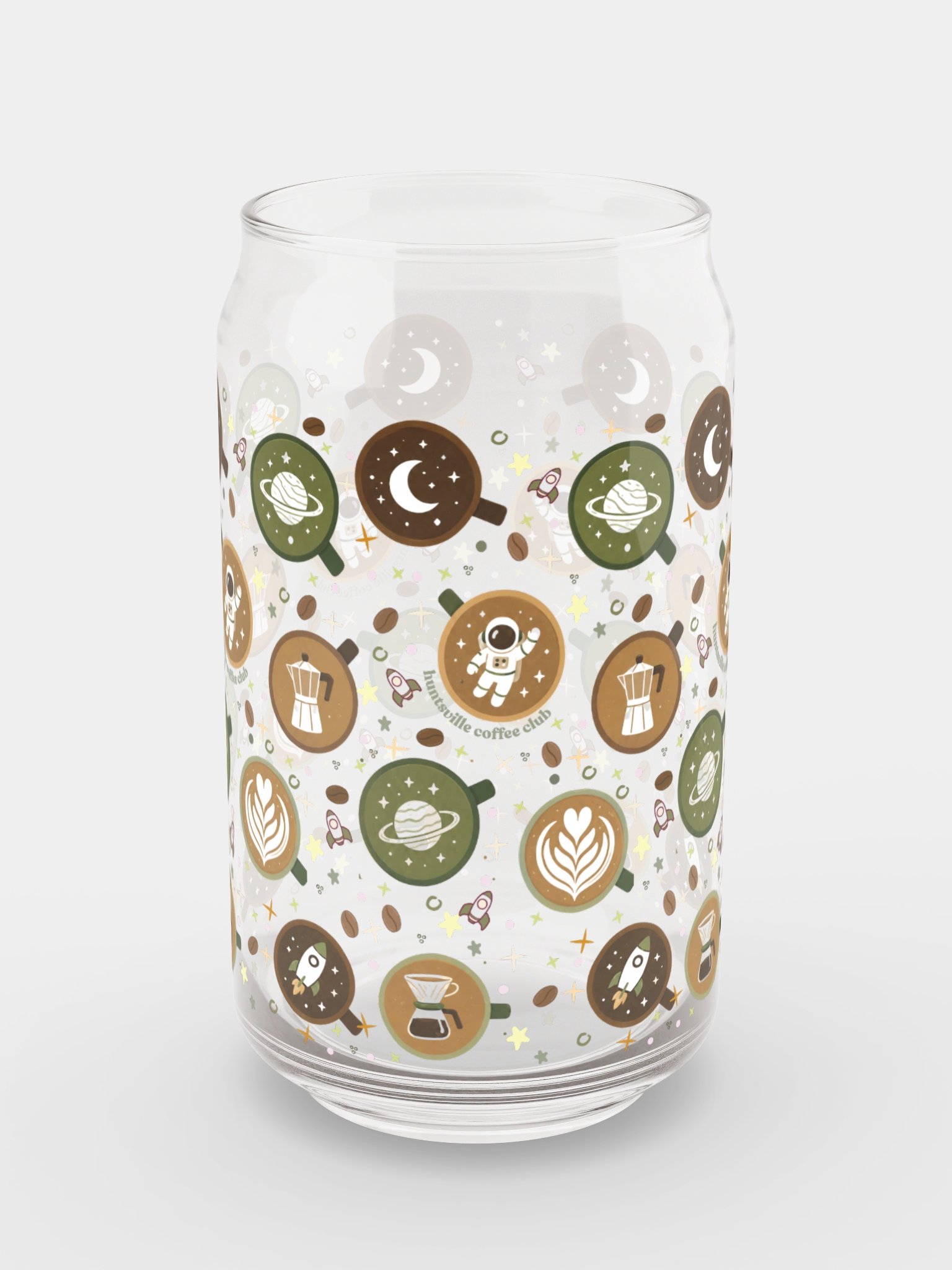 HuntsvilleCoffeeClub Can Glass product image (5)