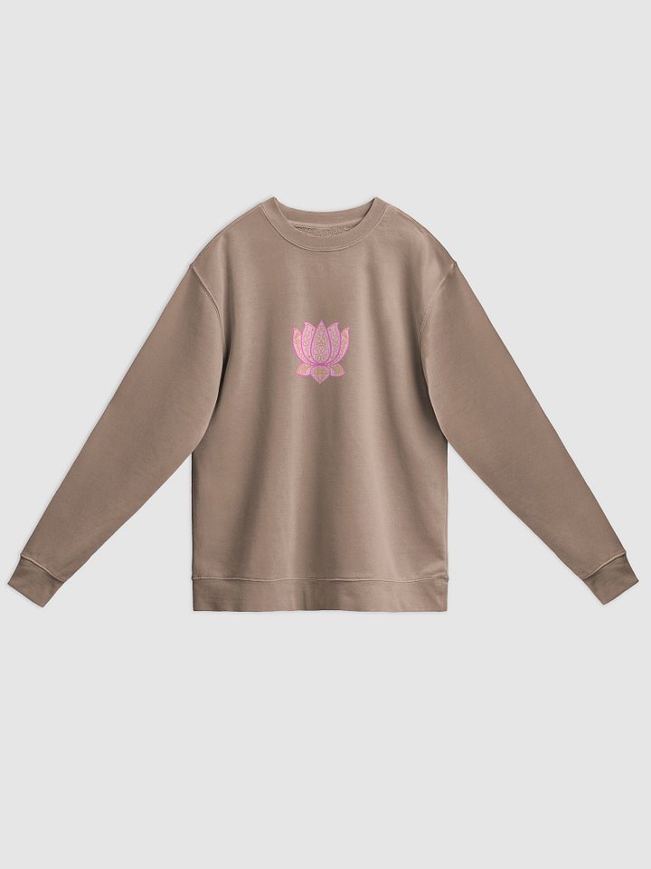 Lotus Eye Unisex Pigment Dyed Sweatshirt product image (1)