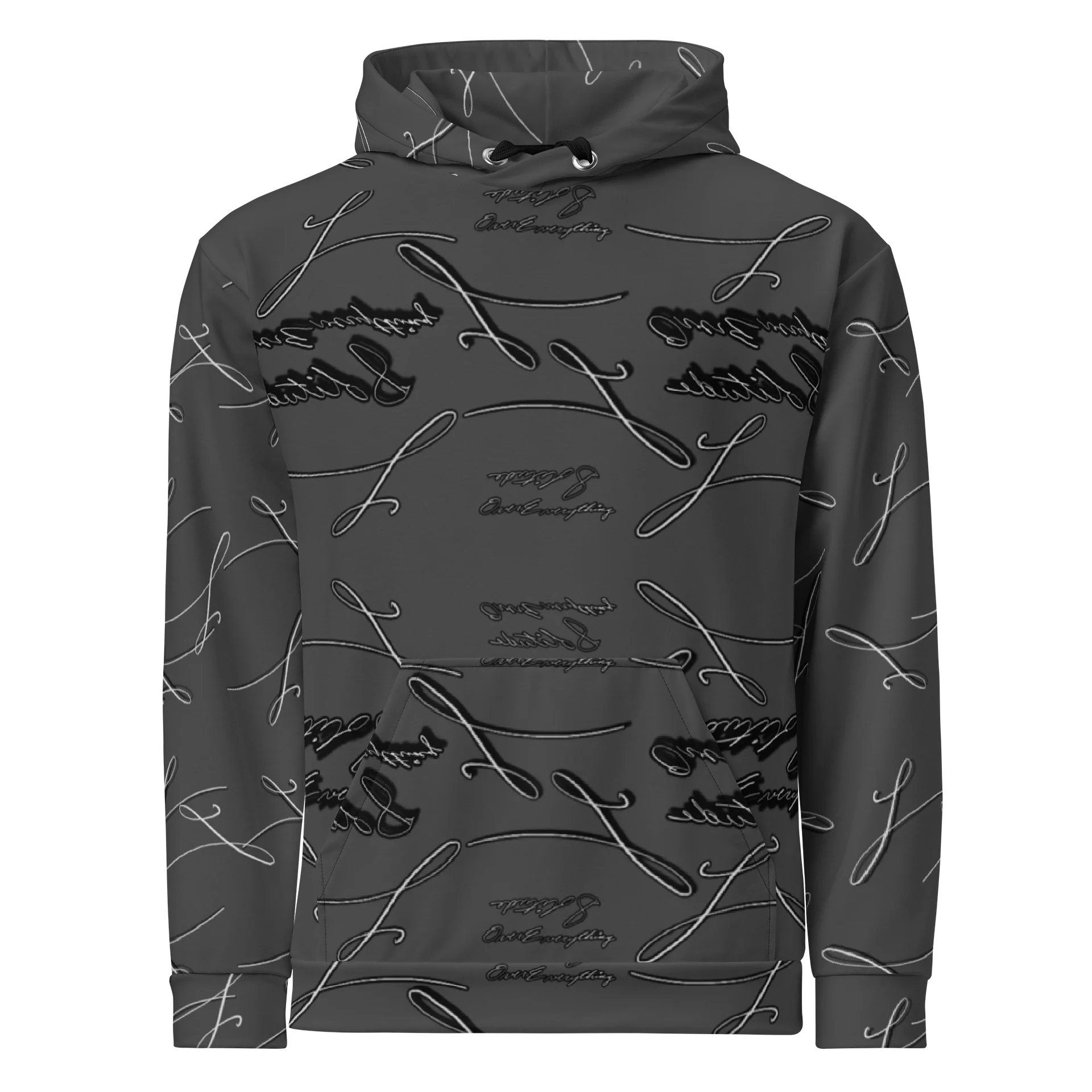 Space Coal Grey Solitude Over Everything V1 Hoodie product image (2)