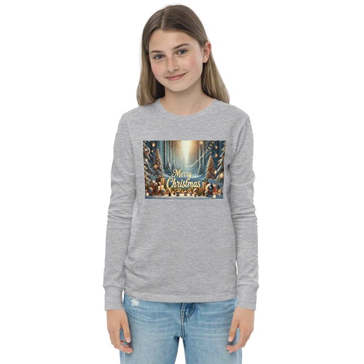 Festive Forest Youth Long Sleeve T-Shirt product image (1)