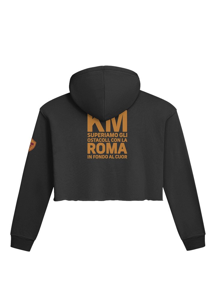 MACINIAMO KM | Boldness Crop Hoodie WOMEN product image (2)