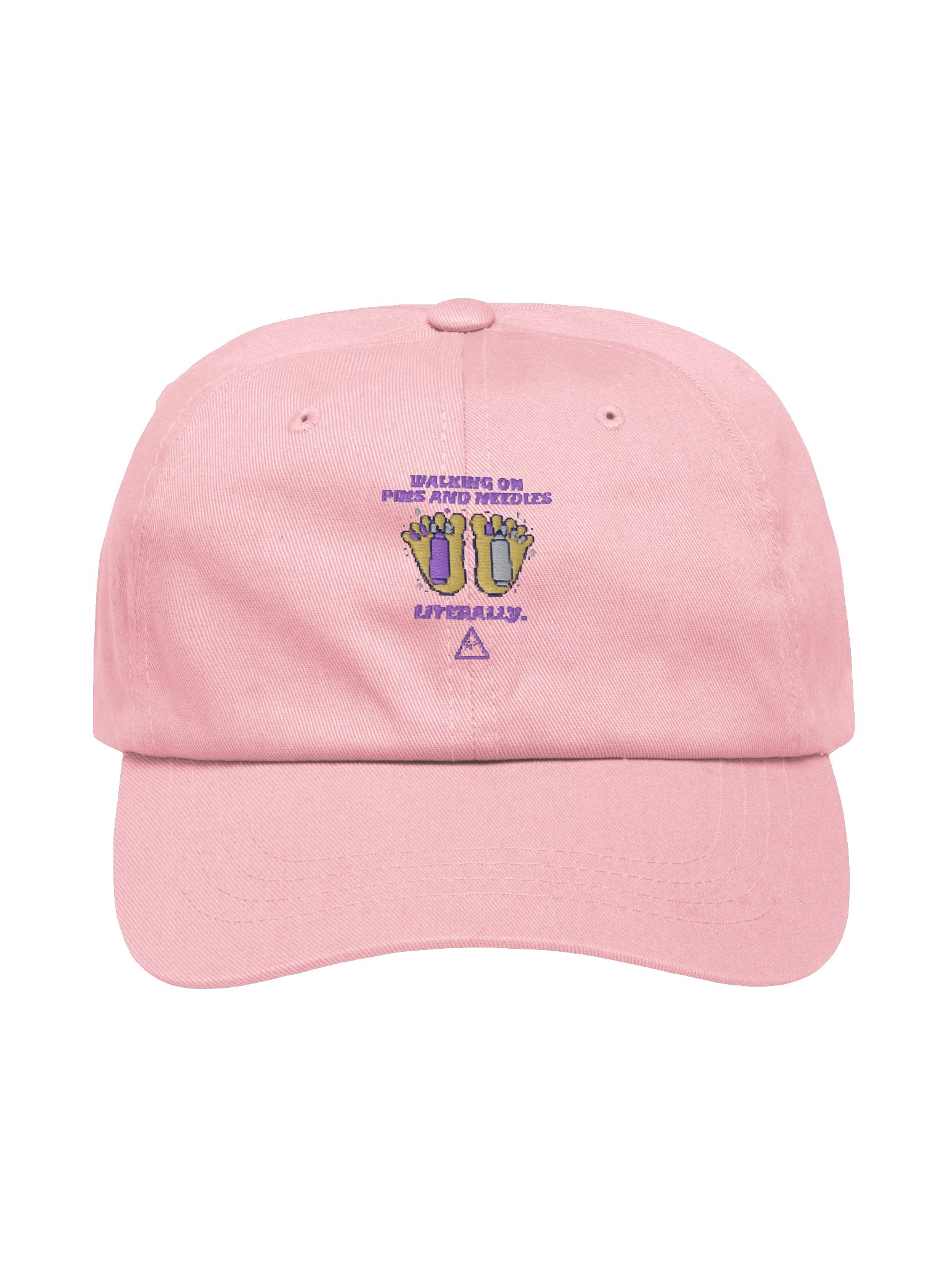 WALKING ON PINS AND NEEDLES — Dad Hat product image (1)