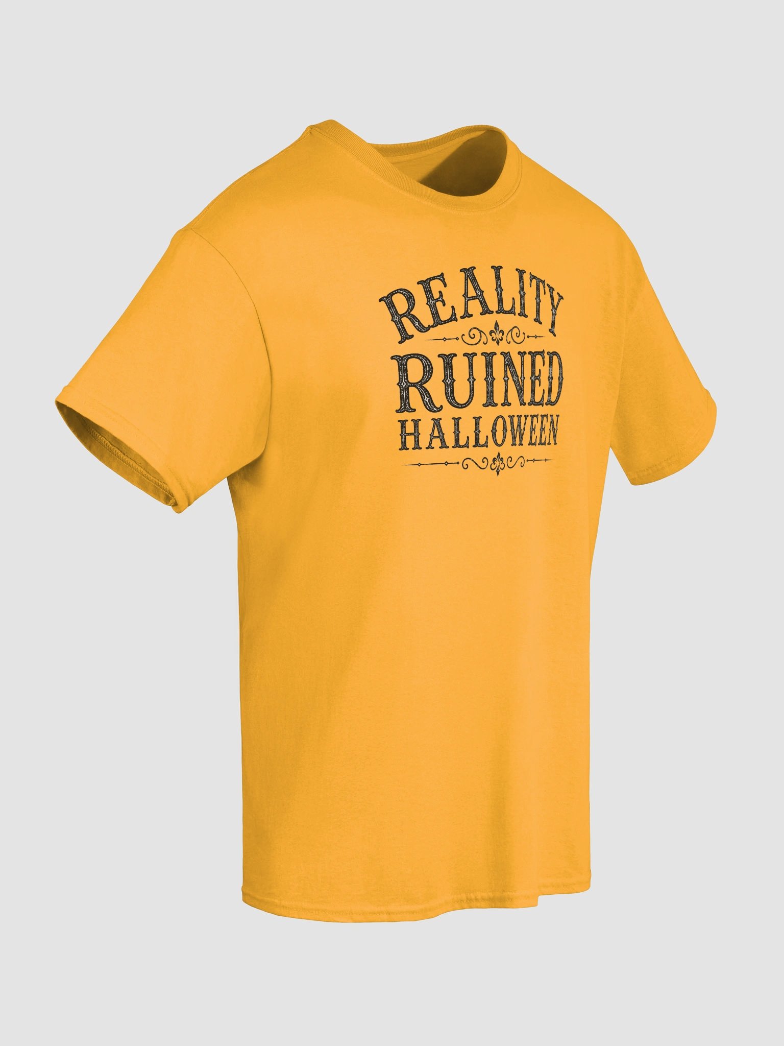REALITY RUINED HALLOWEEN Unisex Cotton Heavyweight T-Shirt product image (6)