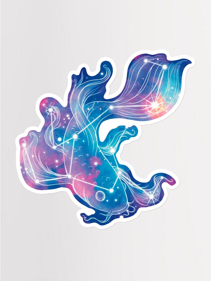 Cotton Candy Galaxy Koi - Magnet product image (1)