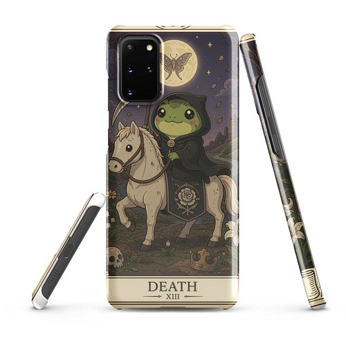 📱✨ Protect your phone with a Frog Tarot case – slim, shock‑absorbent, and dripping with cottagecore charm. #PhoneCase #Cottag...