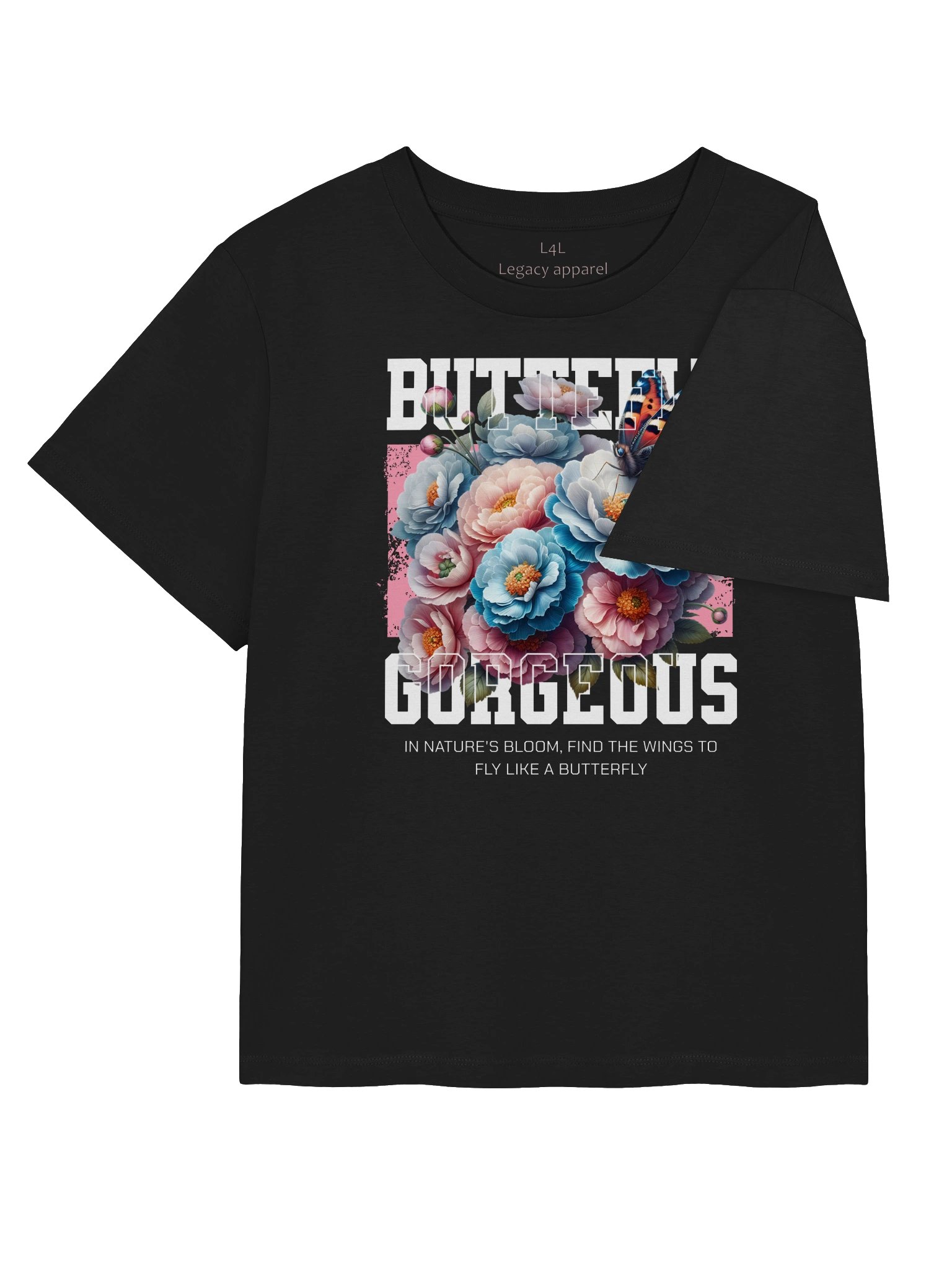 L4L "Butterfly Courage" oversized Tee product image (4)