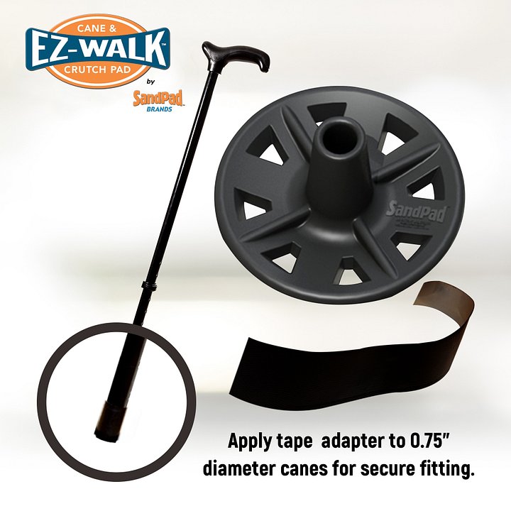 EZ-Walk Stabilizer Cane Tip Single product image (2)