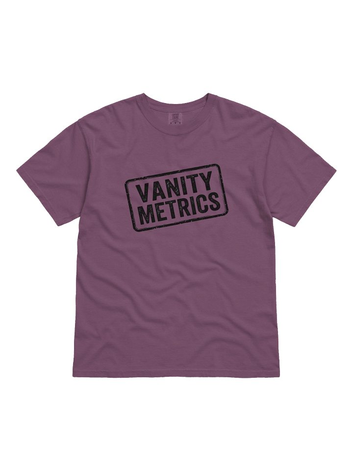 Vanity Metrics Tee product image (1)