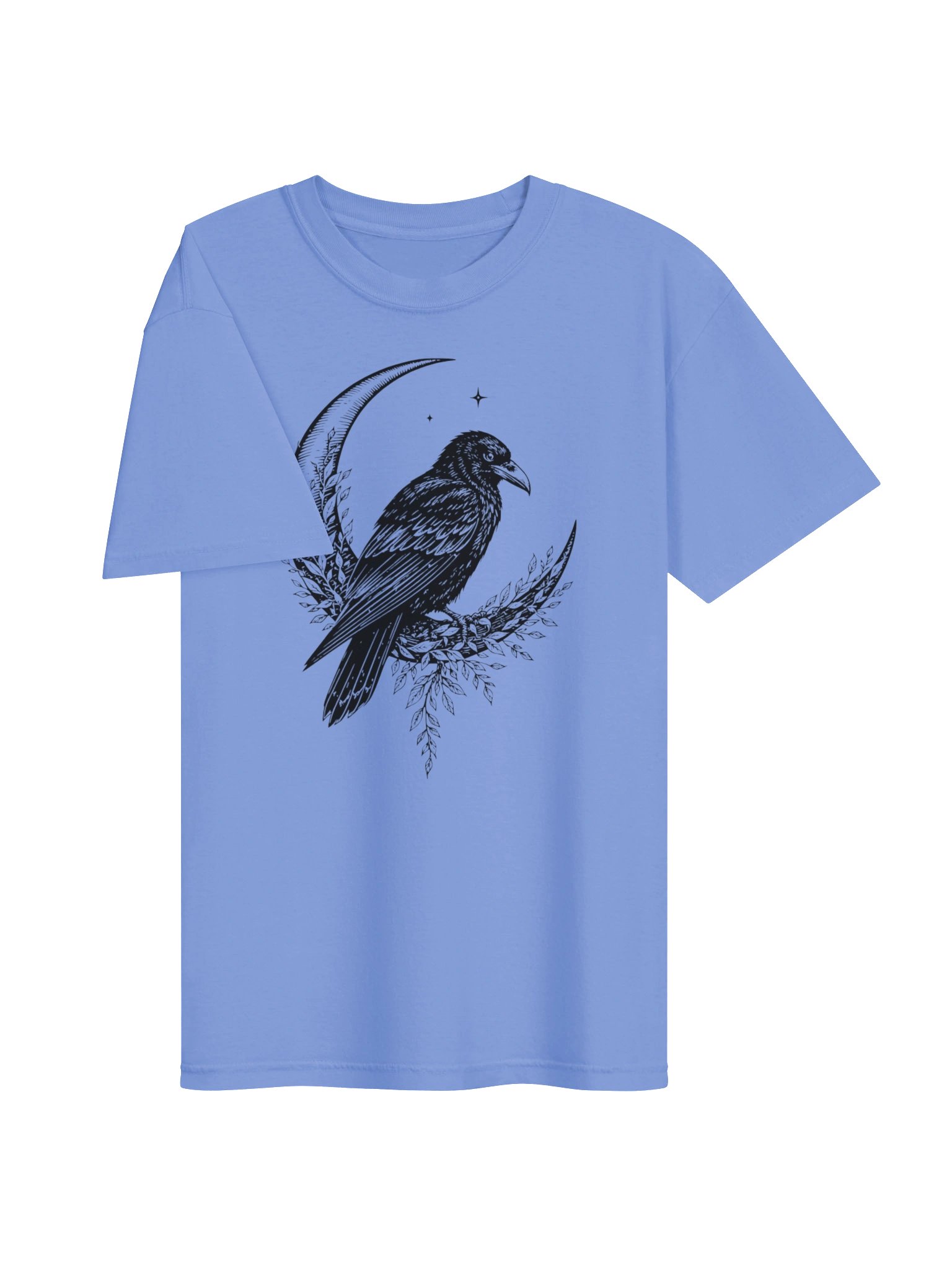 Celestial Raven Graphic T-Shirt product image (19)