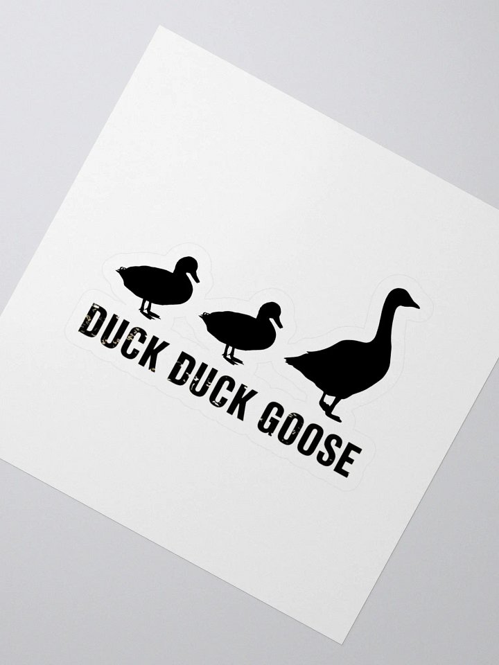 Duck Duck Goose Kiss Cut Stickers product image (2)