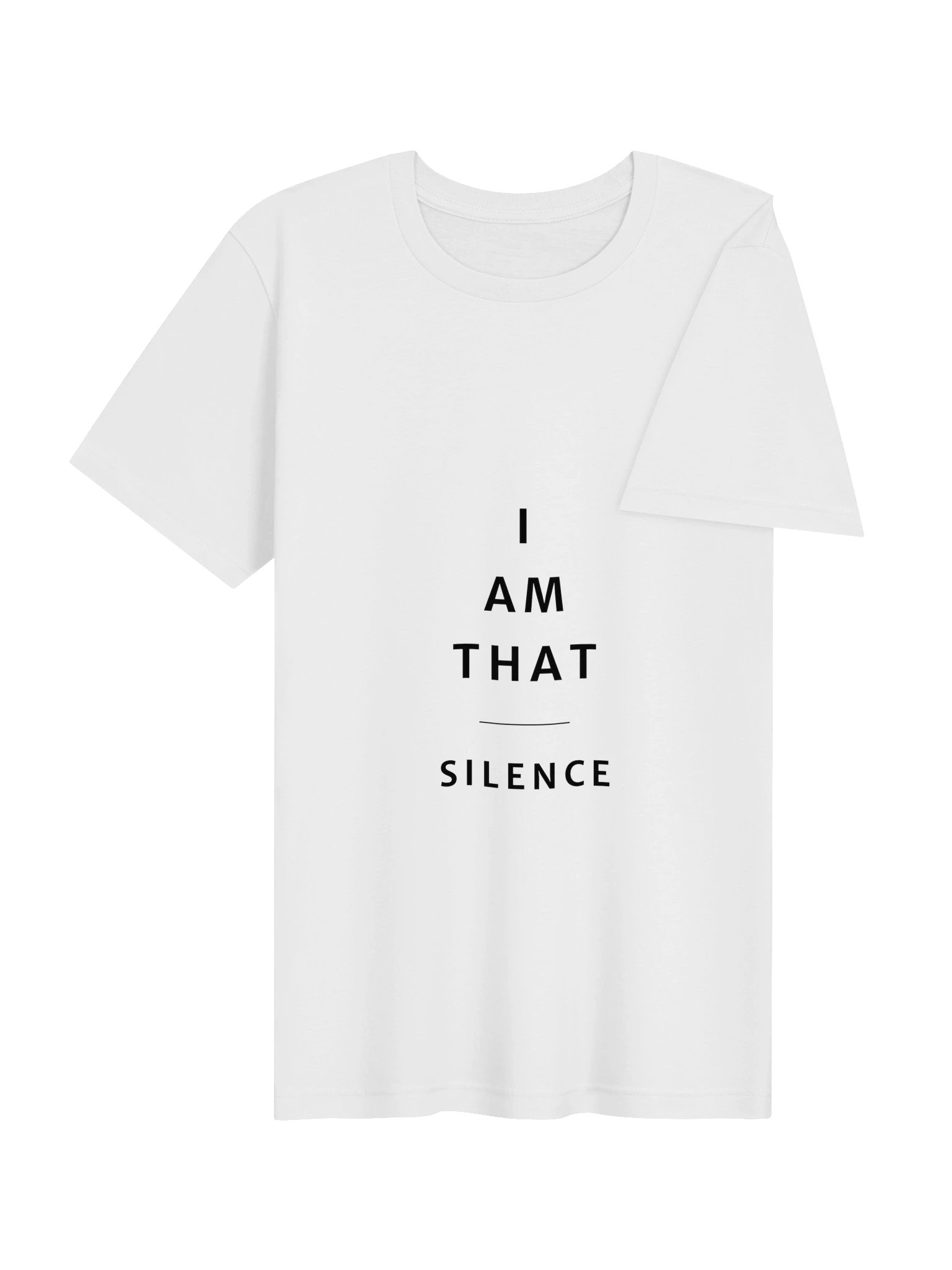 Unisex T-Shirt - SILENCE (Pure Text) product image (5)