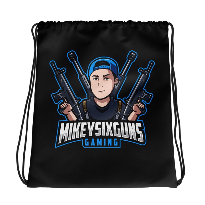 Mikeysixguns Gaming Drawstring Bag product image (1)