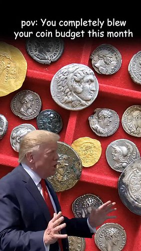 You do it too, admit it 😂

#ancientcoins #romancoins #coincollecting #budget #numismatics