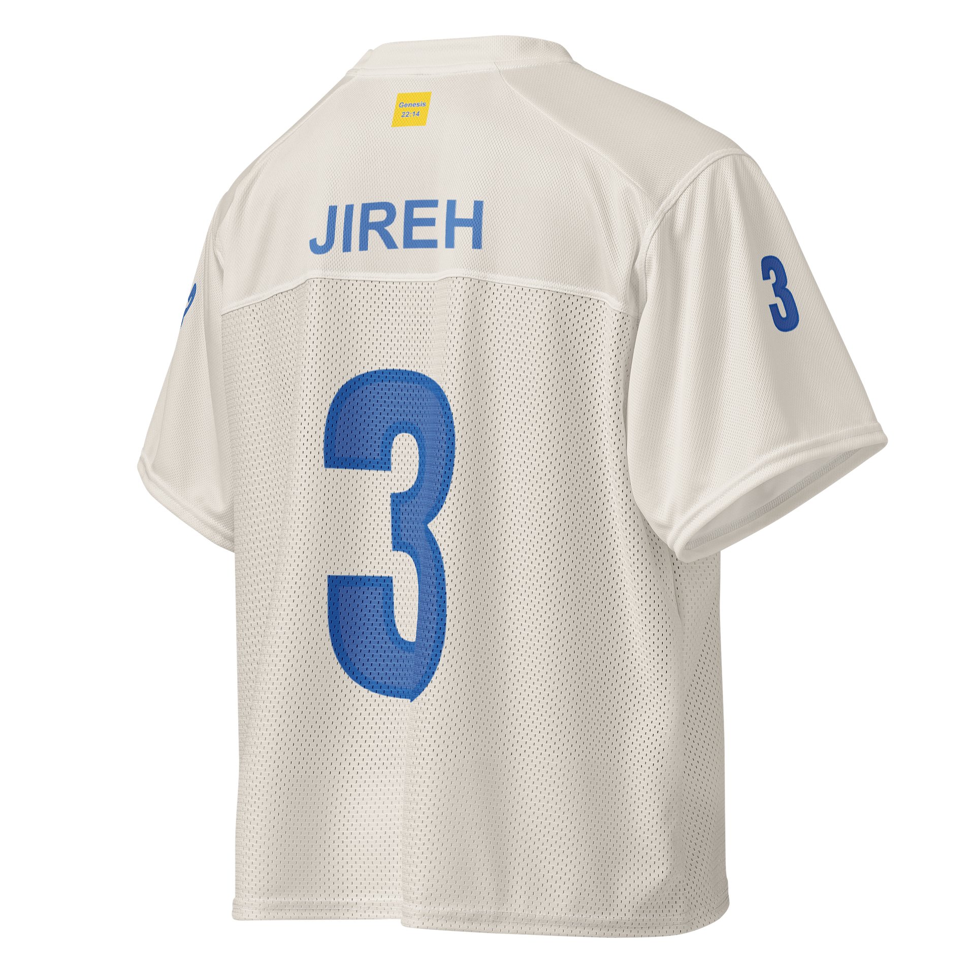 Jireh Jersey - Cream (LA Rams) | John 1:1 Co. product image (3)