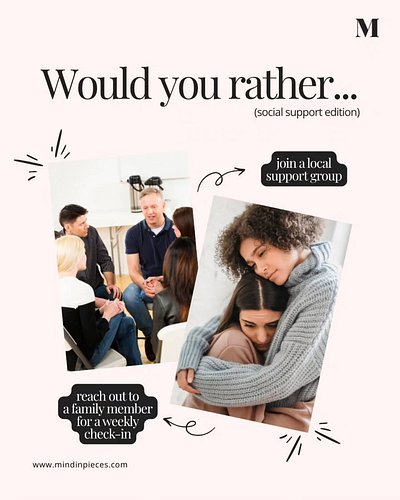 Support comes in different forms… For some, it’s the strength of a group. For others, it’s the softness of a familiar voice.
...