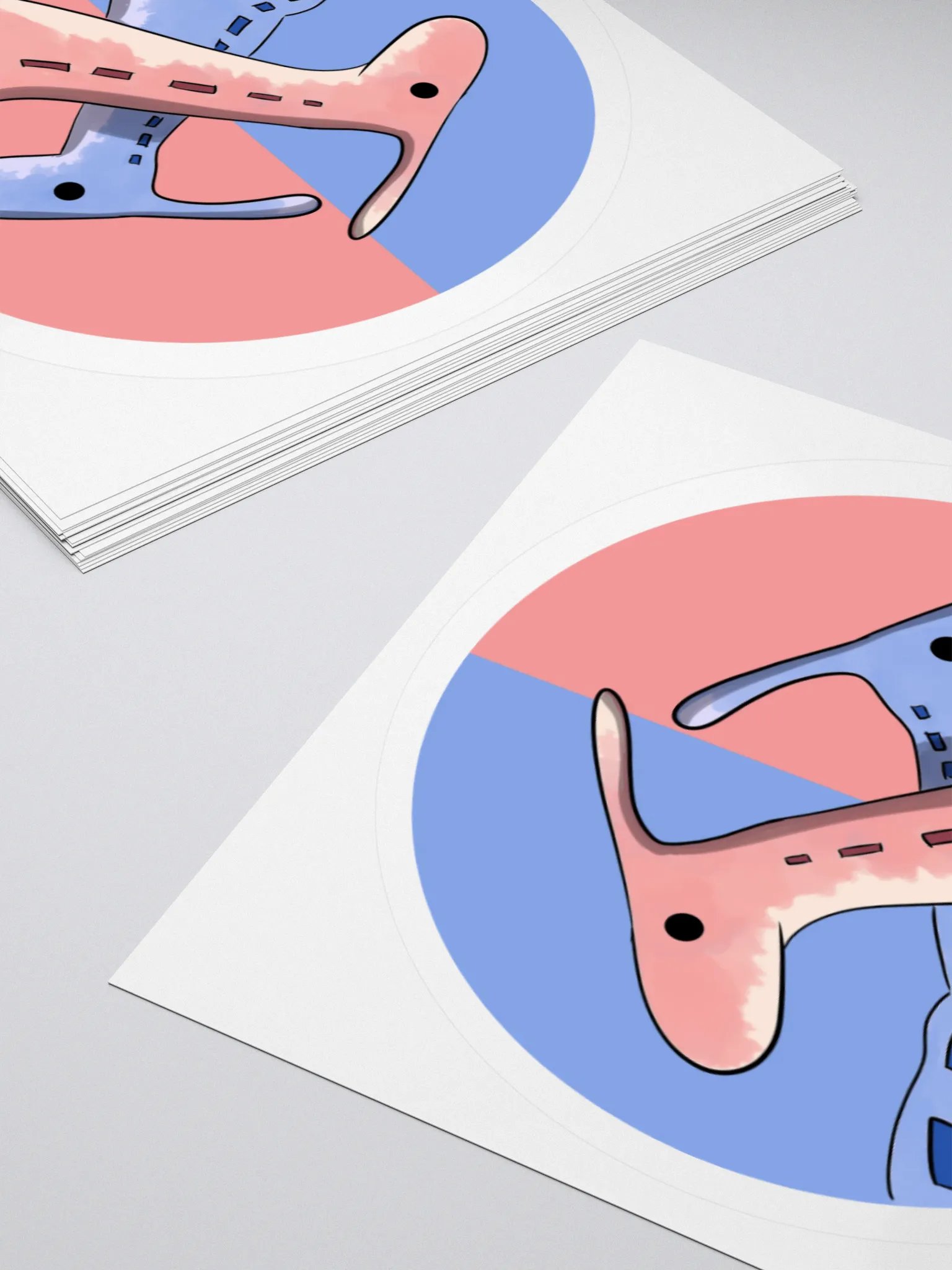 Cross Necked Parasuars Sticker product image (12)