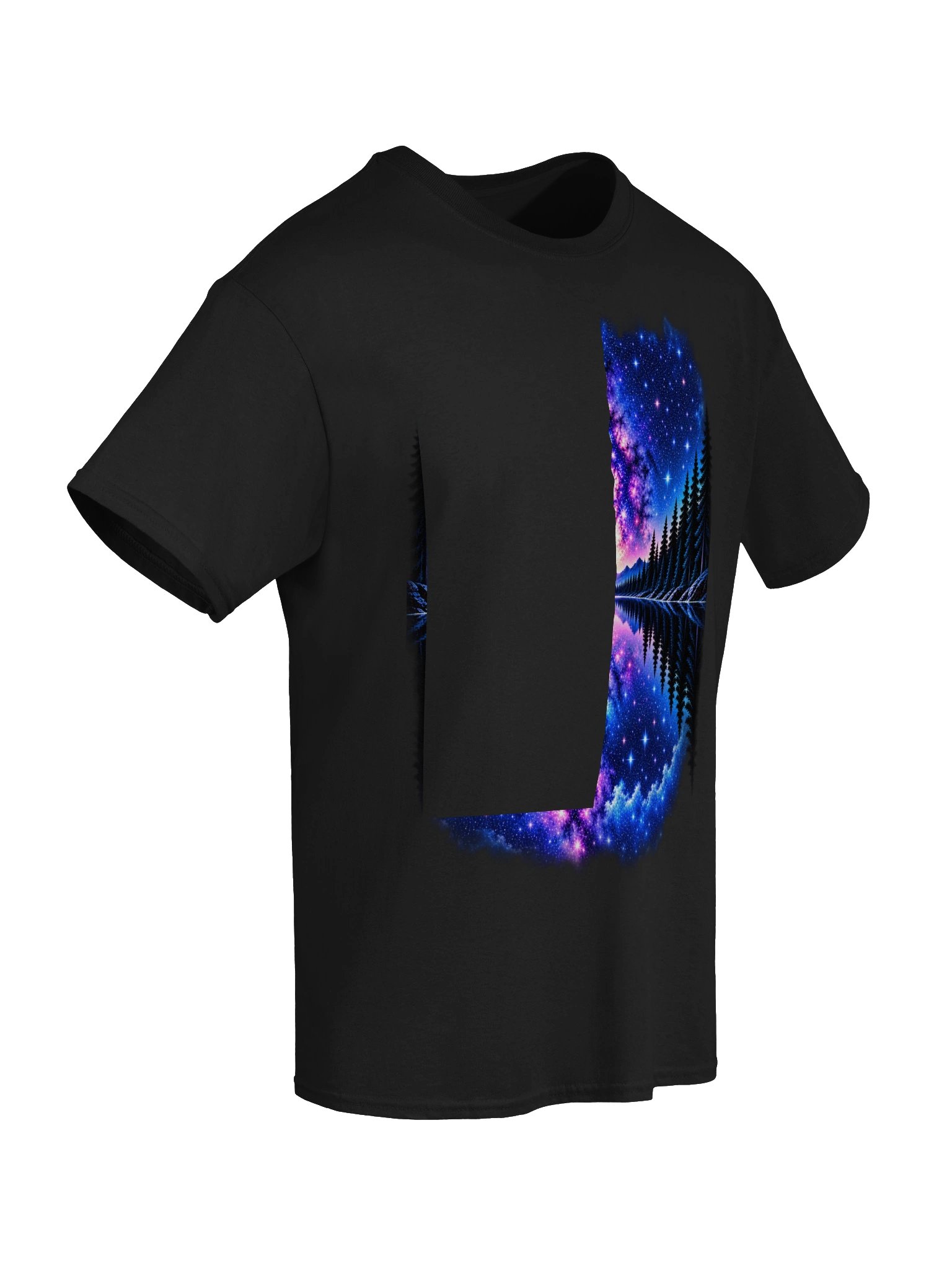 Midnight Lake — Milky Way Reflection Tee product image (6)