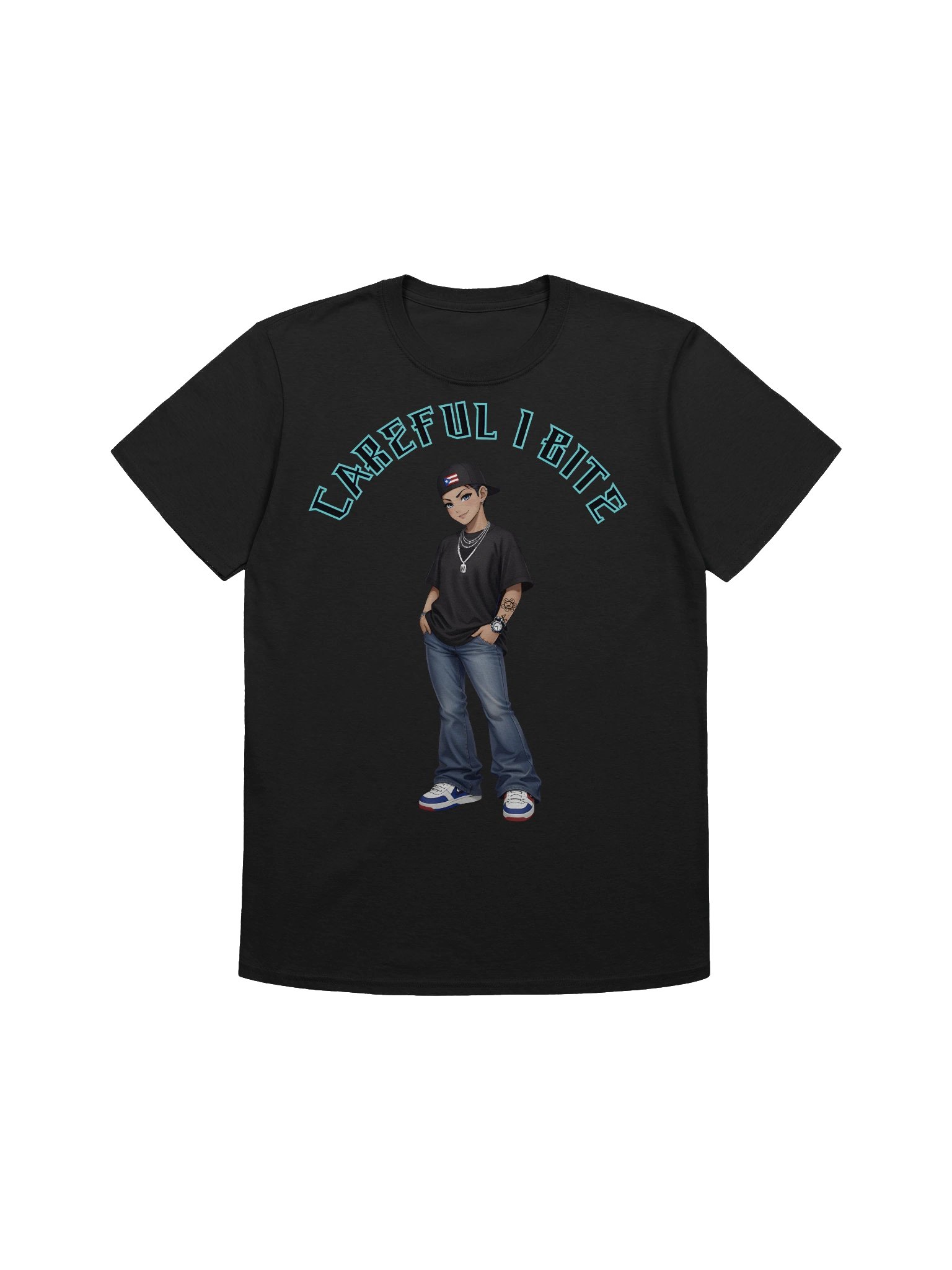 Careful T-shirt product image (3)