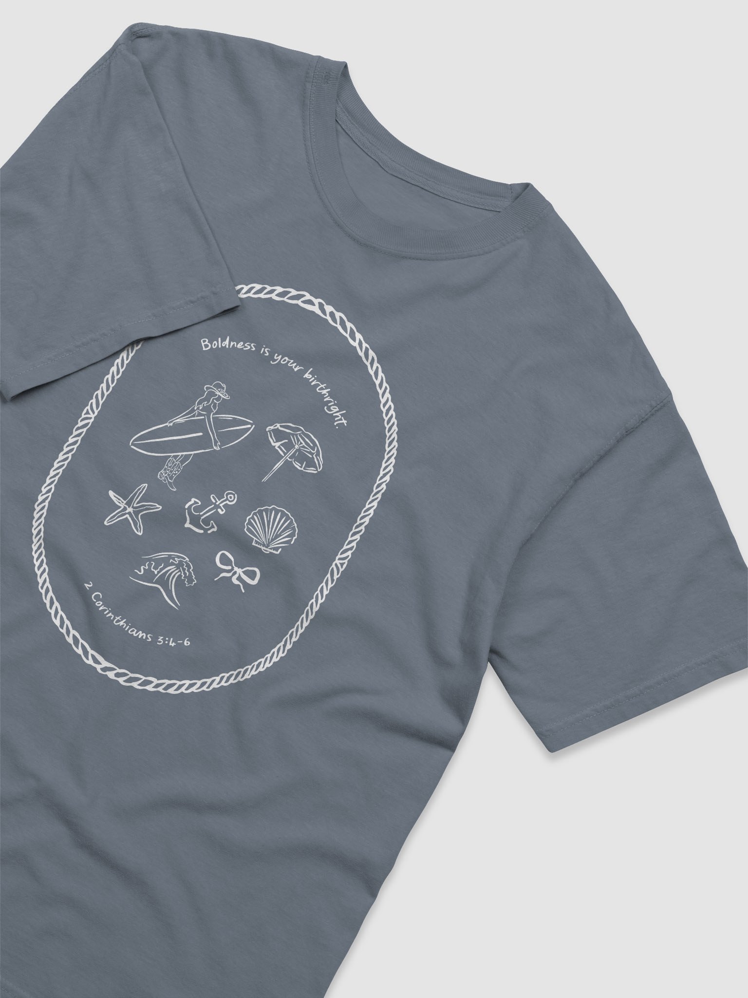 Boldness is Your Birthright Coastal Tee product image (10)