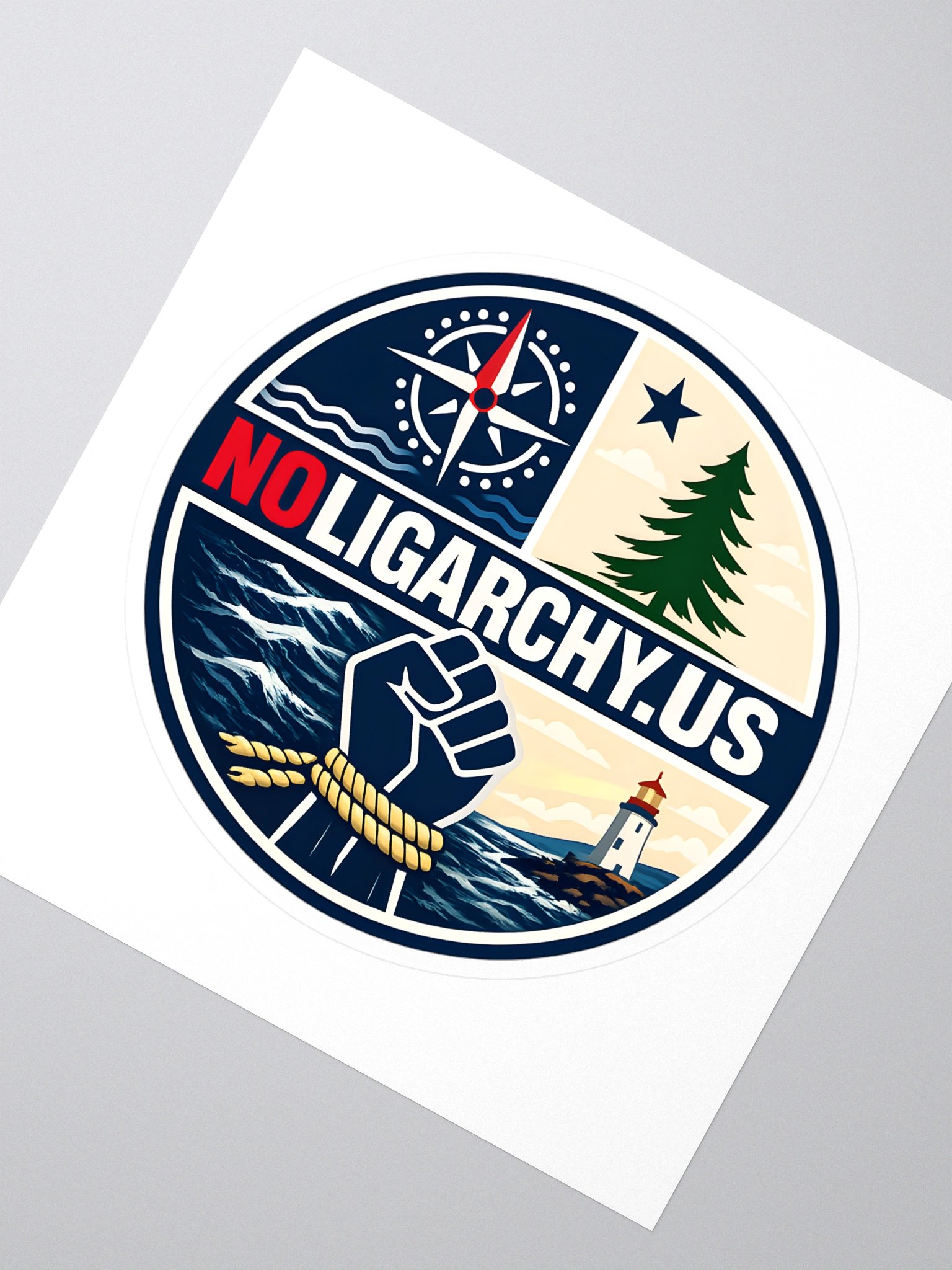 Maine logo-sticker product image (2)