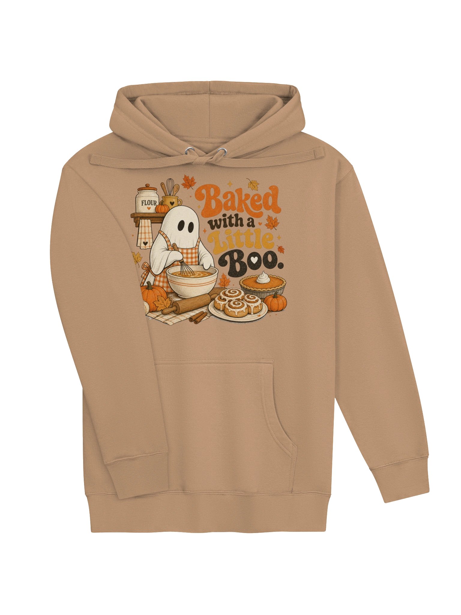 Baked with a Little Boo Halloween Hoodie product image (43)