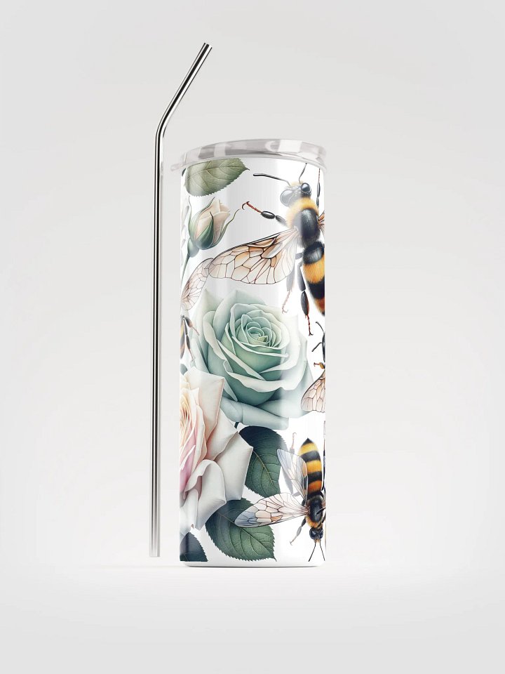 Buzzing Rose Garden Stainless Steel Tumbler product image (2)