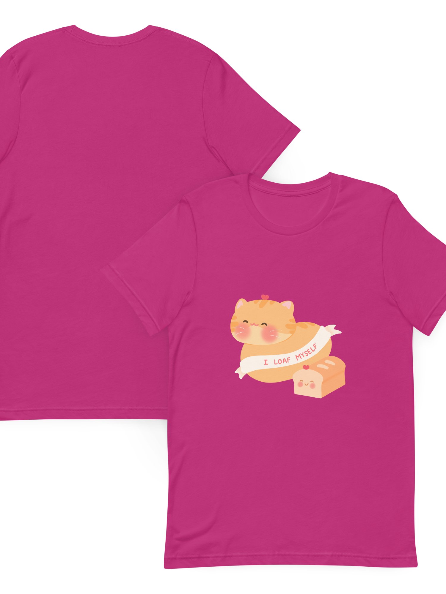 I Loaf Myself Soft Cotton Unisex T-shirt product image (5)