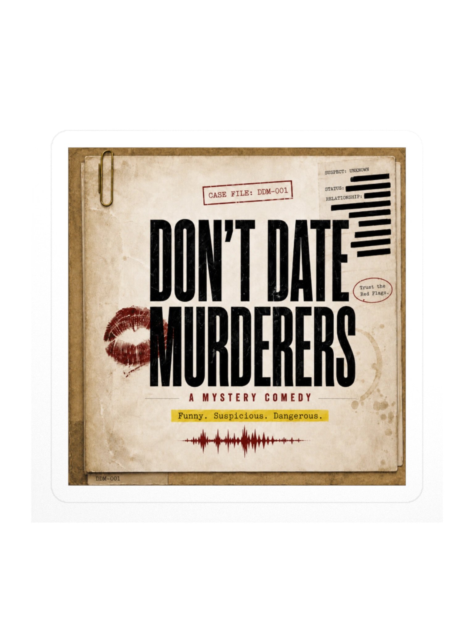 The Case File Sticker product image (2)