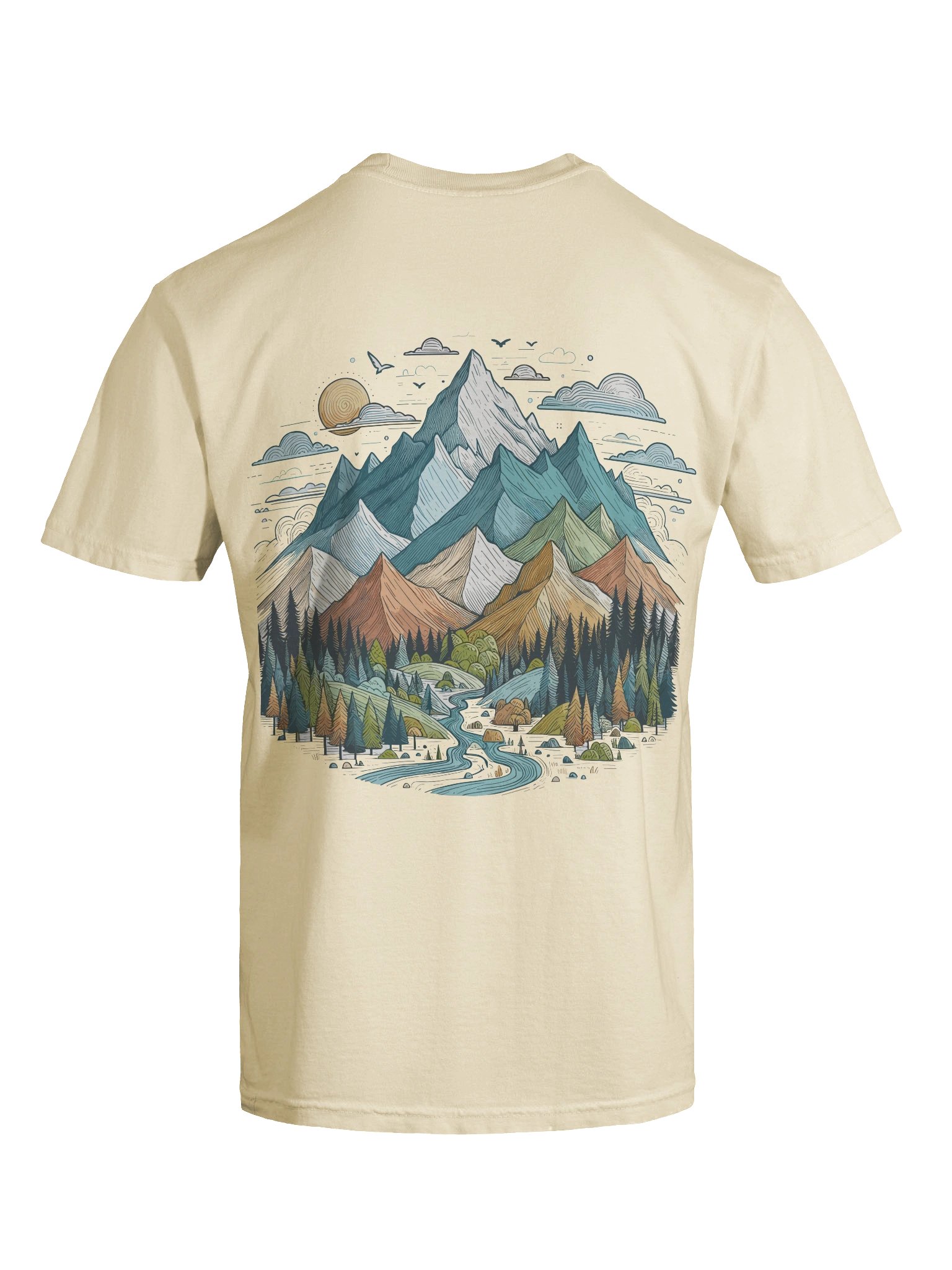 Men's On The Go Tee - Mountains product image (9)