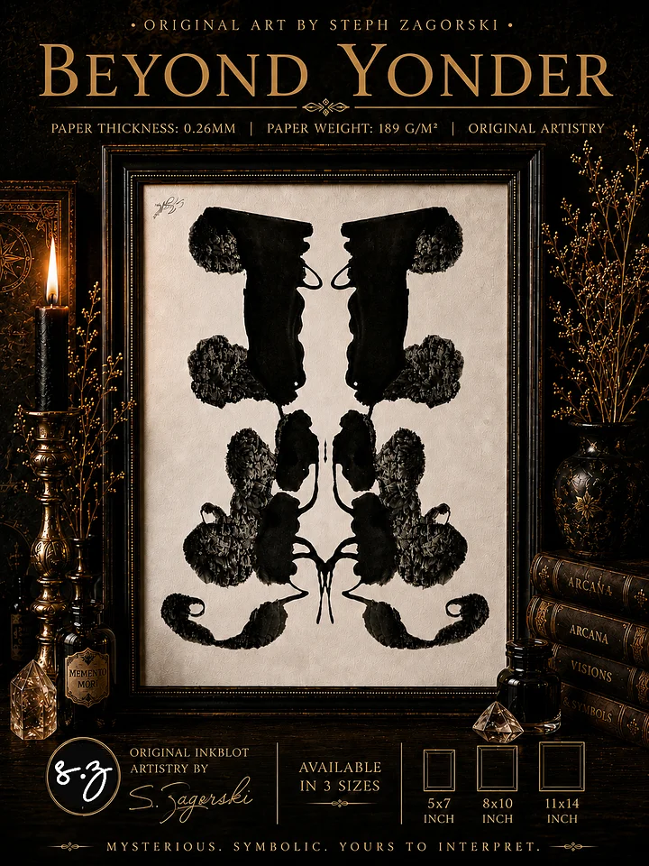 Beyond Yonder | Inkblot Print product image (2)