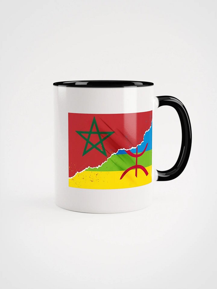 Moroccan-Amazigh Flag Ceramic Mug product image (1)