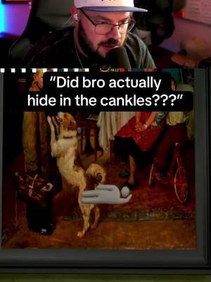 Did bro actually draw cankles on himself??? #mecchachameleon #prophunt #hideandseek #paintmastershow #mecchachameleonfunny 