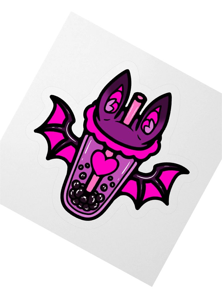 MatchaEXE Pink Bobat Sticker product image (5)