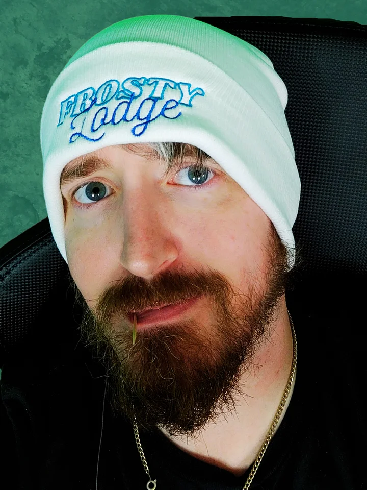 Frosty Lodge Embroidered Beanie product image (1)