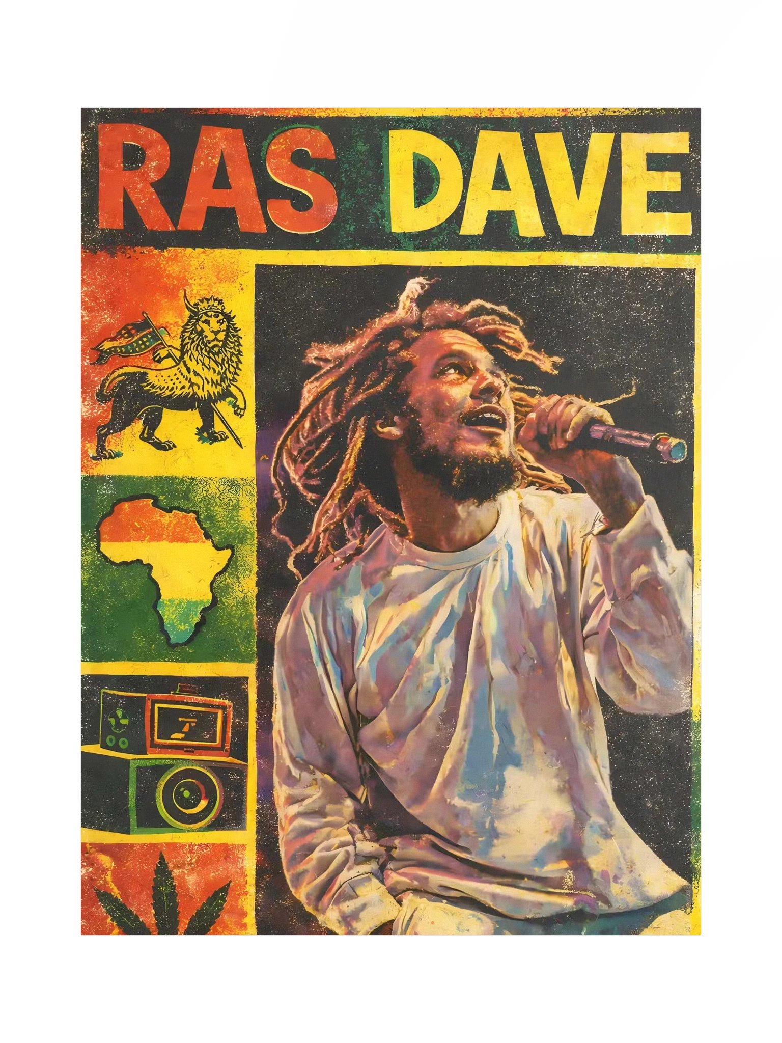 Ras Dave Art Poster product image (1)