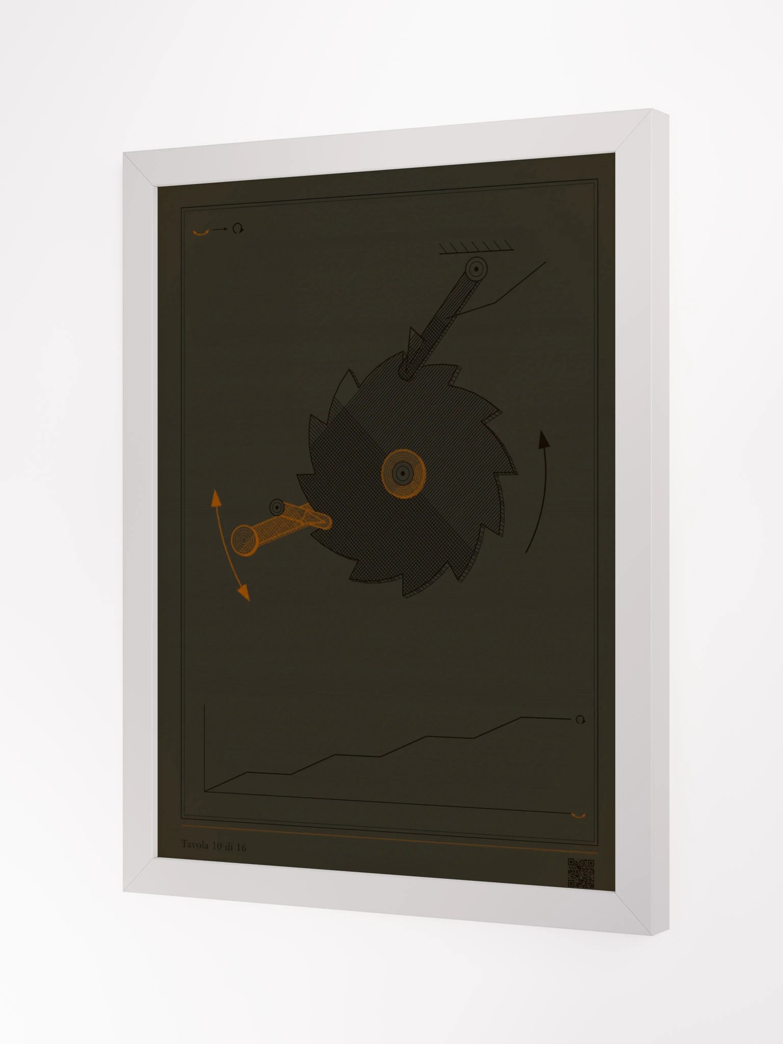 MOTION 10 · Arpionismo · incorniciata product image (12)