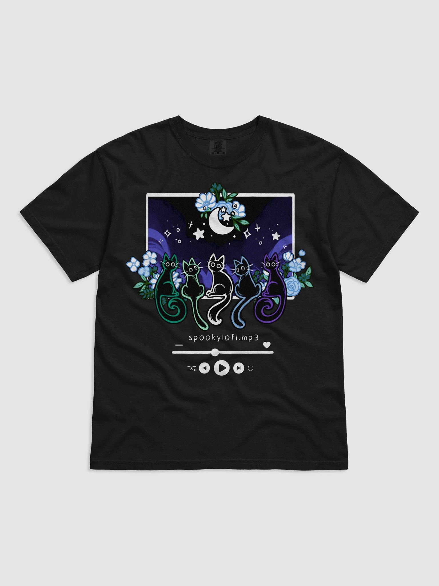 Subtle Gay Pride Lofi Cat Tee product image (2)