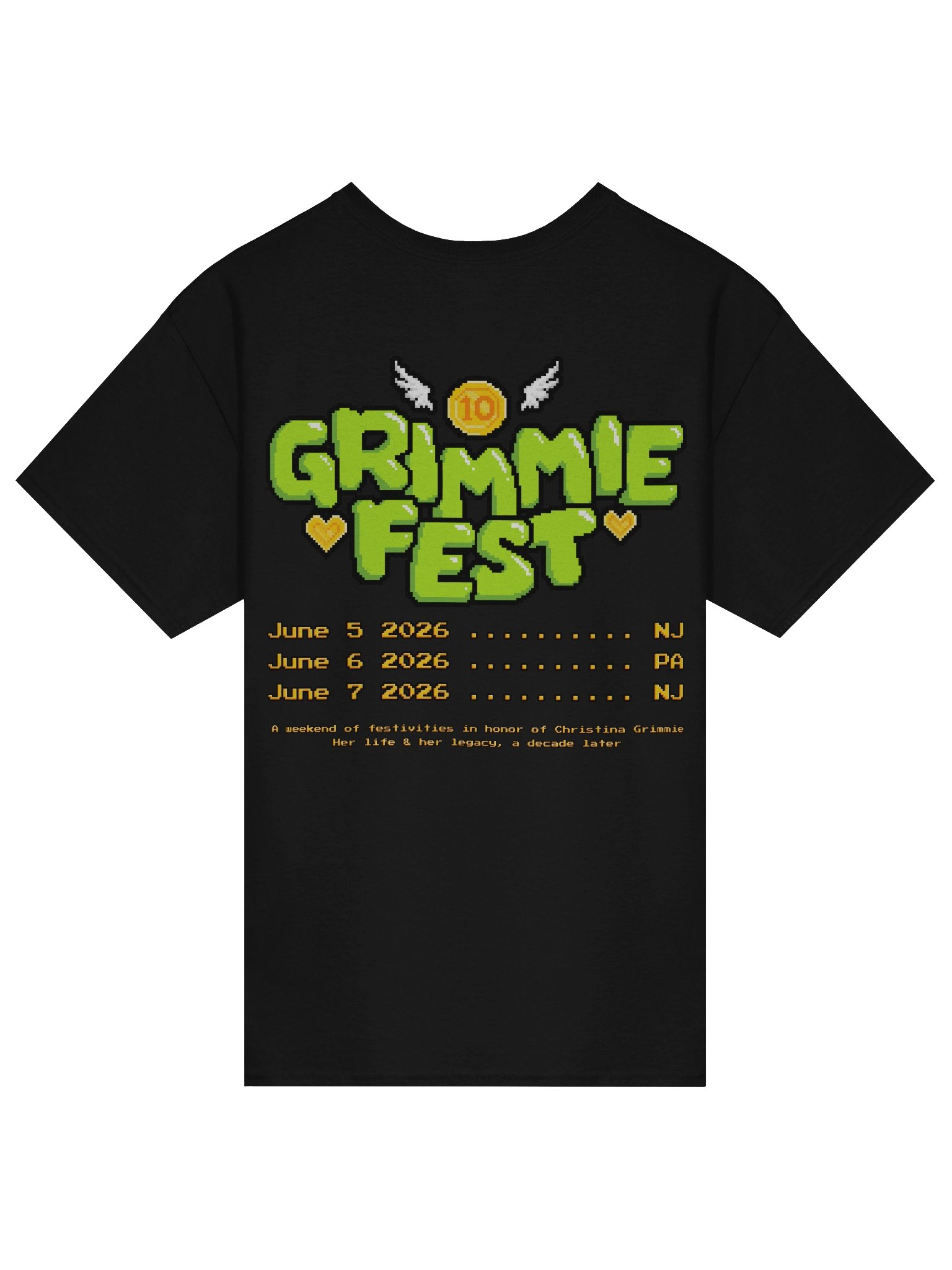 Grimmie Fest Tour Tee product image (1)