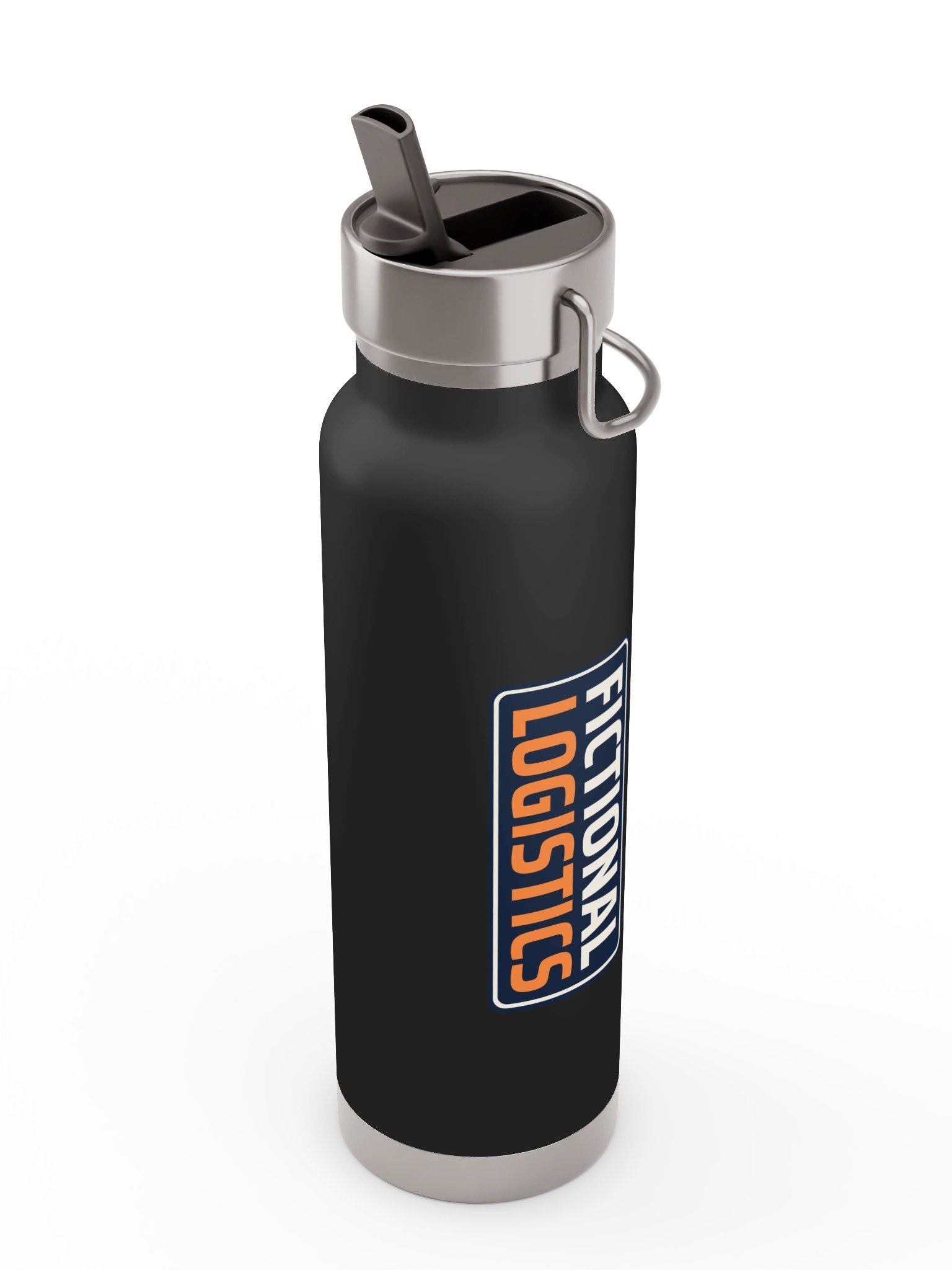Fictional Logistics Vertical Logo Bottle product image (6)
