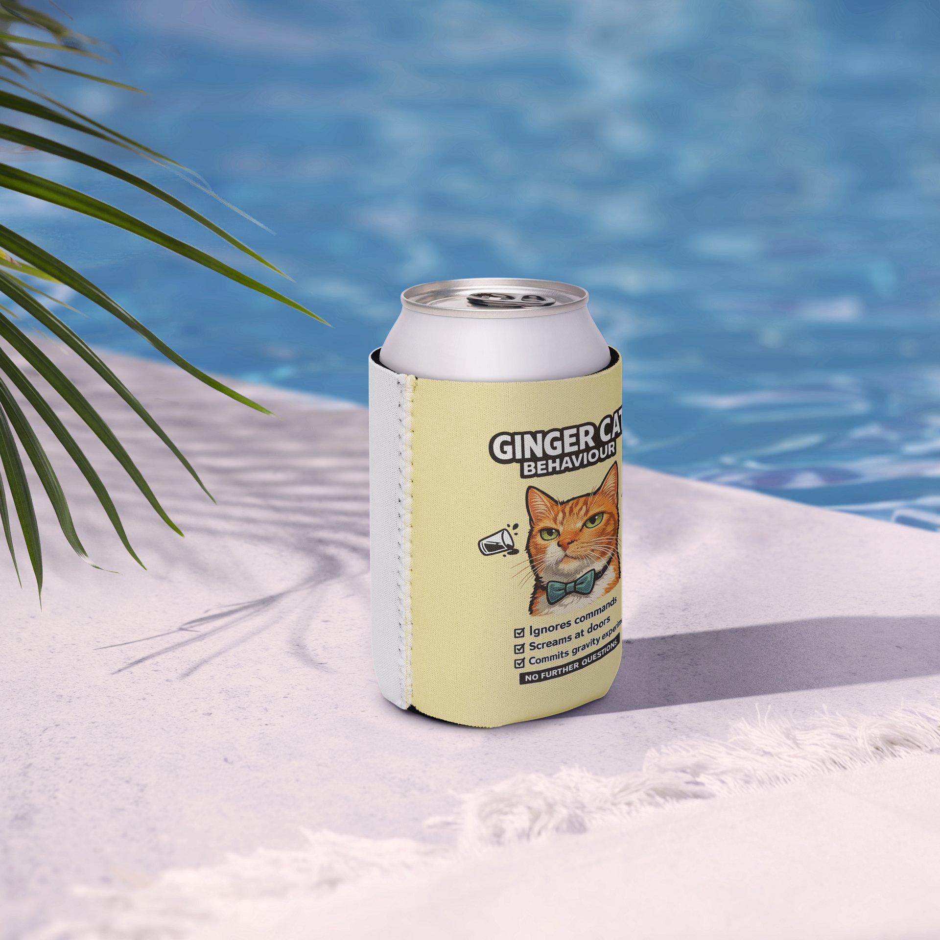 Ginger Cat Behavior Can Cooler product image (7)
