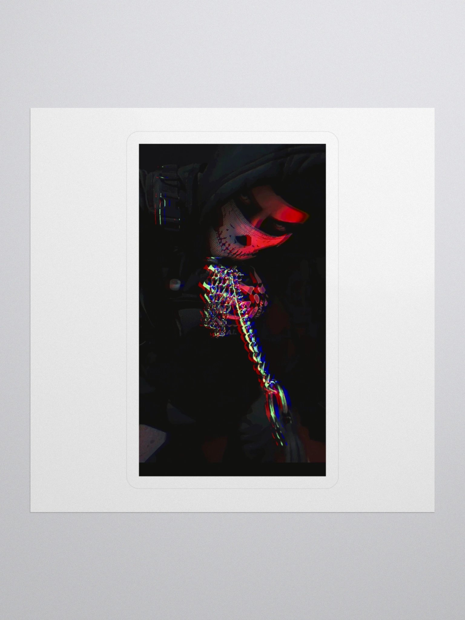 Liam Chromatic Chain Sticker product image (1)