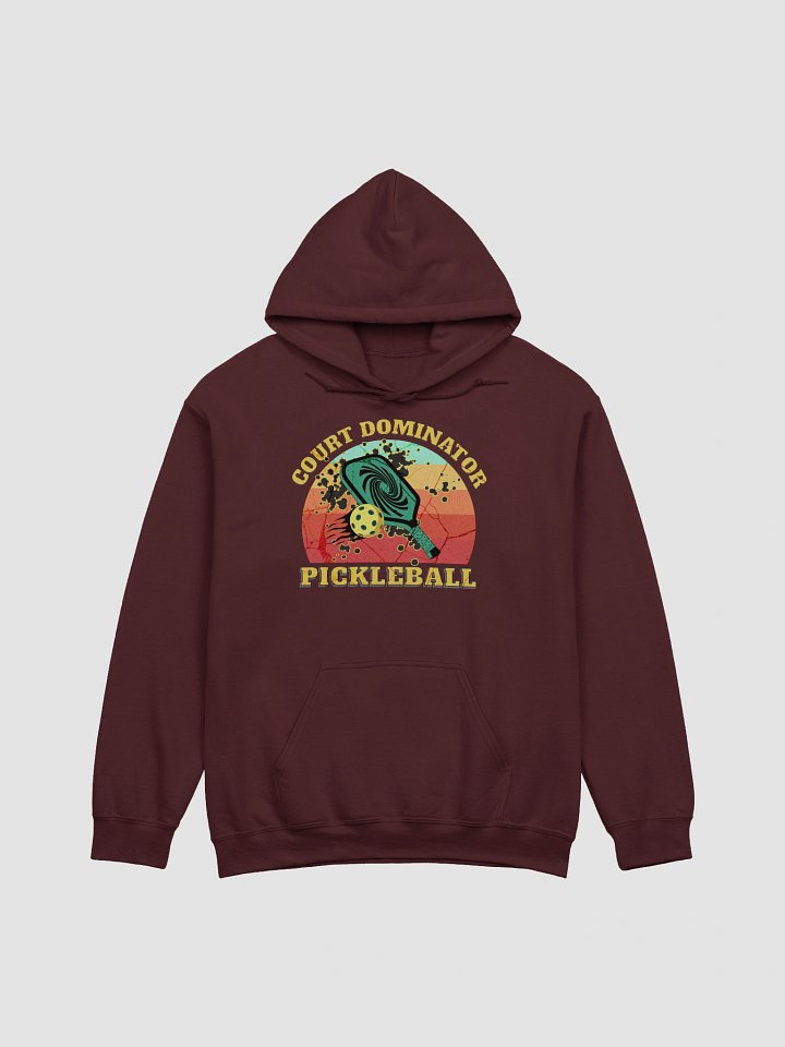 Court Dominator Pickleball Retro Hoodie product image (1)