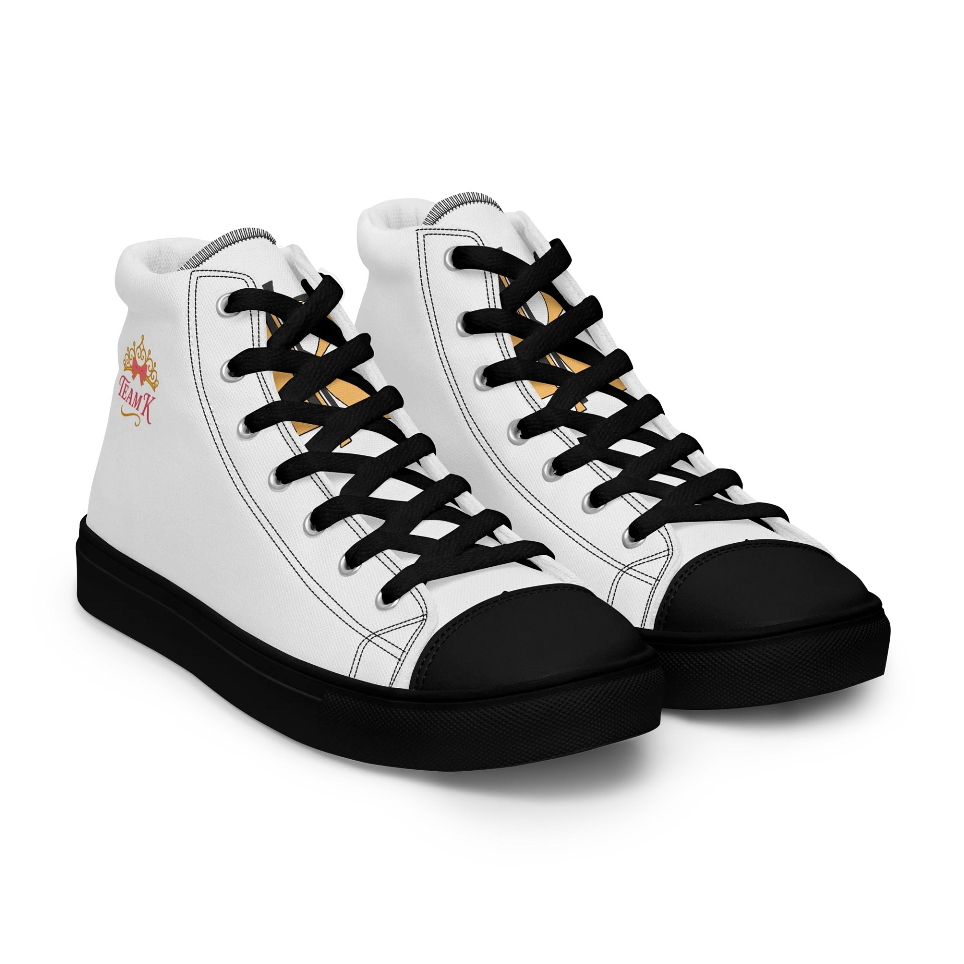 Team K (V-1) Women's High Top Canvas Shoes product image (8)
