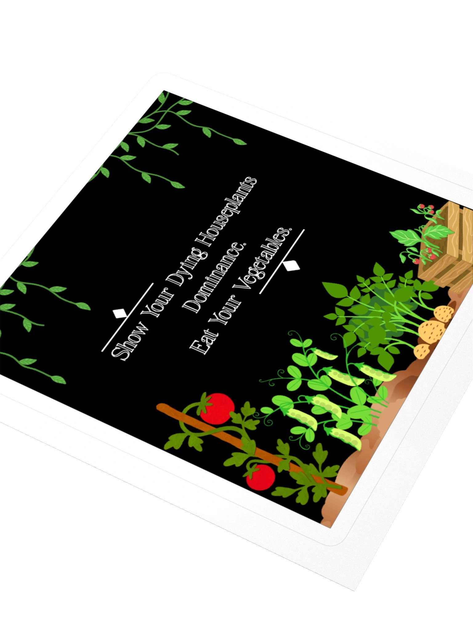 Show Your Houseplants Dominance Square Sticker product image (3)