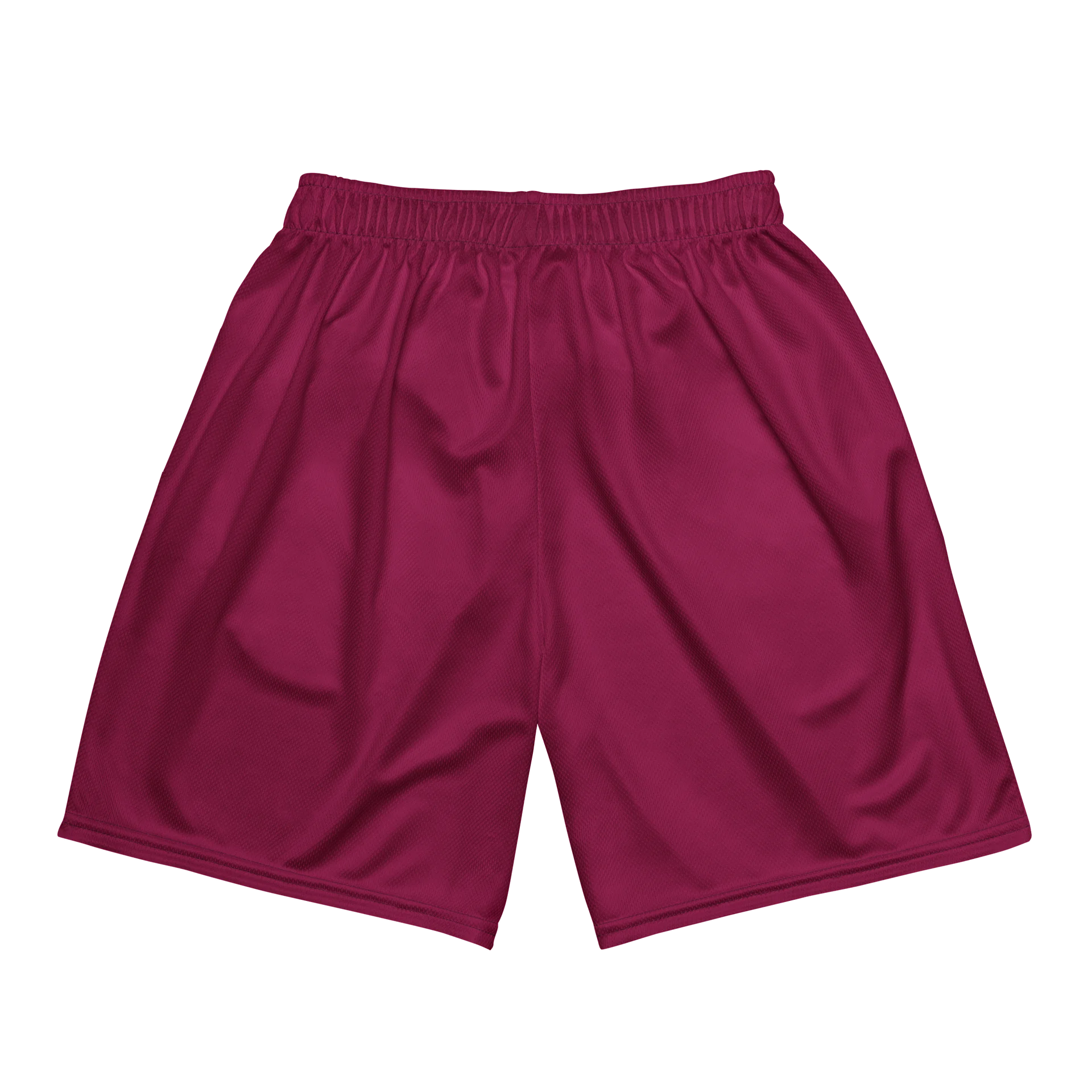 His House Mens Performance Mesh Shorts - Maroon product image (6)